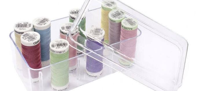 Organizéry na cívky a nitě