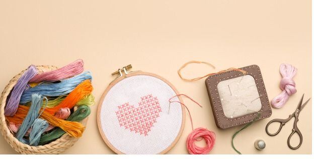 Potřeby pro ruční vyšívání