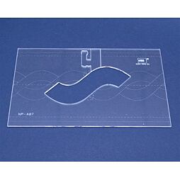 Quiltovacie pravítko bordúra povraz NP-A07