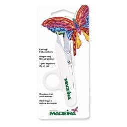 Nožnice odstrihávacie PROFI s krúžkom na prst (10cm) - cvakačky - Madeira