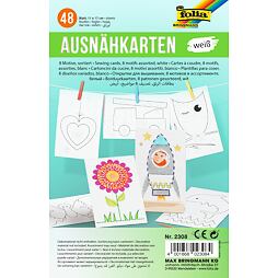 Obrázkové karty na prešívanie (11x17cm)