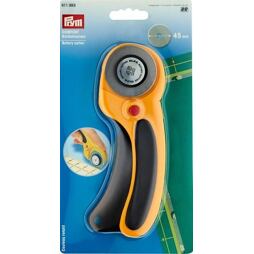 Kruhový rezač - rezacie koliesko s tlačidlom Olfa Comfort 45mm - PRYM