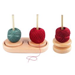 Drevený odvíjač priadze