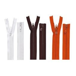 Zips kostený deliteľný 5mm dĺžka 40 až 60 cm - dvojcestný