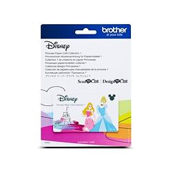 Karta so vzormi DISNEY - princeznej 1 - rezací ploter Brother