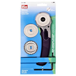 Kruhový rezač - rezacie koliesko PRYM - KAI 45mm + 3 čepele