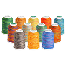 Overlockové nite PES Madeira Aerolock 125 (1200m) - melírované