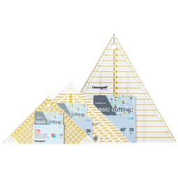 Patchworkové pravítko trojuholník - Omnigrid - PRYM