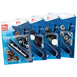 Gombíky kovové JEANS - 17 mm - PRYM