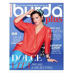 Burda Plus - móda pro plnoštíhlé - léto 2/2024