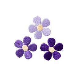 Nažehľovačka Monoquick - FIALOVÉ KVETY (3ks)
