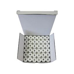 Spodné predvinuté cievky - biele - 144 ks - Brother VR, PR