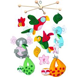 Závesný kolotoč - zvierací svet