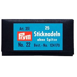Ihly na ručné vyšívanie (25ks) - tupé - PRYM (vel.22)