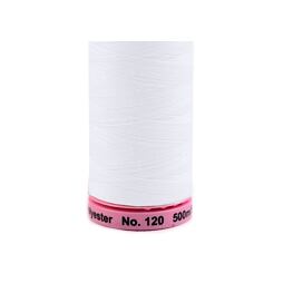 Niť PES ASPO 120 (500m) - biela