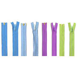 Zips plastový špirálový deliteľný 6 mm dĺžka 60 cm