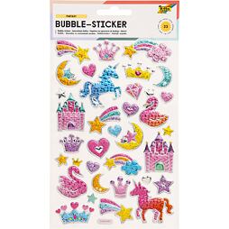 Bublinové samolepky - detské