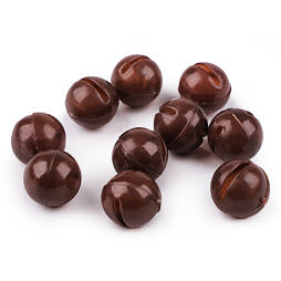 Chrastítko kulička (Ø20 mm) hnědé