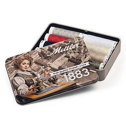 Sada šicích nití PES - SERALON 100 METTLER (8x200m) - nostalgia