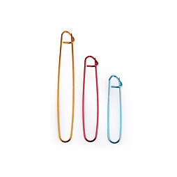 Zavírací jehlice (pomocné špendlíky) na pletení (3ks)