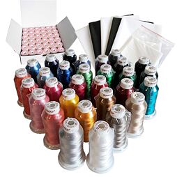 Štartovací SET podkladových materiálov a nití pre VR, PR