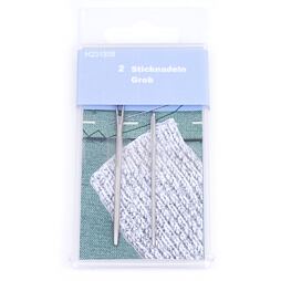 Ihly na ručné šitie - na vlnu - tupé (2ks)