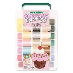 Vyšívacie a quiltovacie nite Madeira Quilt box Cotona 50 (26x1000m+16x1000m)