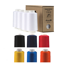 Sada nití PES OVERLOCK 120 v darčekovom balení (4x4000m)