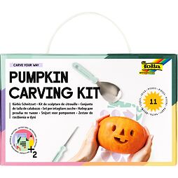 Súprava pomôcok na vyrezávanie tekvice (11 dielov)