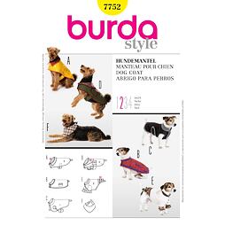 Strih Burda číslo 7752 - oblečenie pre psa