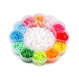 Plastové patentky v boxe (vel.18)