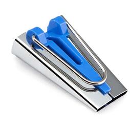 Zakladač šikmých prúžkov 25mm - modrý