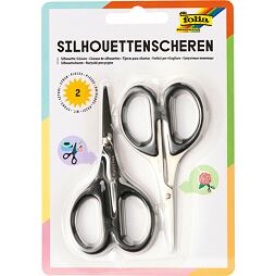 Vystrihovacie nožnice (10,5cm) 2ks