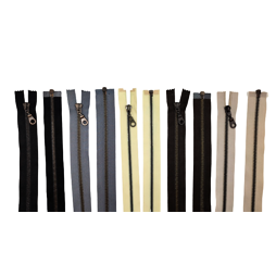 Zips staromosadzný bundový 6mm dĺžka 50 až 90 cm