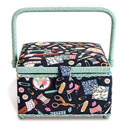 Kazeta - košík na šitie - Needle&Thread, veľ. M - PRYM