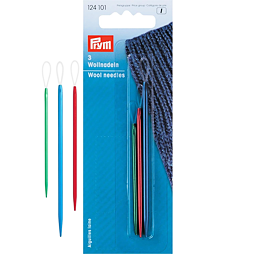 Pomocné ihly na vlnu s očkom (3ks) - PRYM