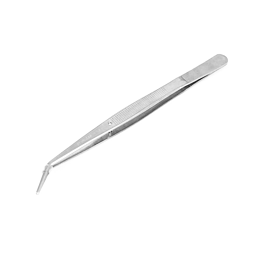 Pinzeta zahnutá so zúbkami (15,5cm)