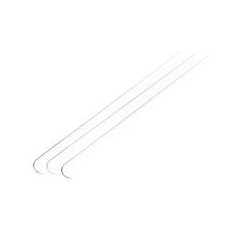 Ihly na korálky zahnuté (3ks)