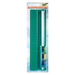 Rezací set - podložka a rezacie pravítko