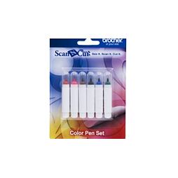 6 farebných fixiek pre rezací ploter Brother