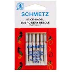 Ihly Schmetz 130/705 HE VMS embroidery (5x75) - vyšívacie ihly