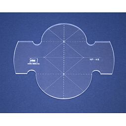 Quiltovacie pravítko kruhy NP-K6