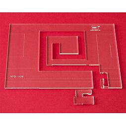 Quiltovacie pravítko bordúra Egypt NP5-A09