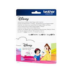 Karta so vzormi DISNEY - princeznej 2 - rezací ploter Brother