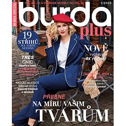 Burda Plus - móda pro plnoštíhlé - jaro 1/2023