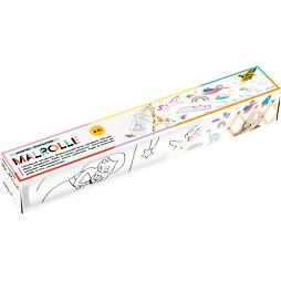 Úloha papiera na kreslenie - samolepiaca, s potlačou