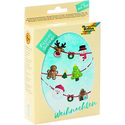 Girlanda z filca - Vianoce