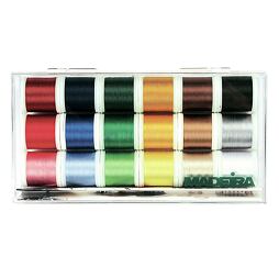 Vyšívacie nite Madeira Rayon box (18x200m)