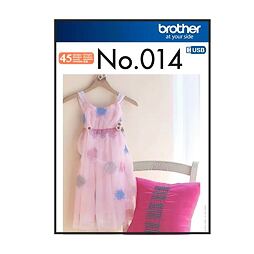 Vyšívacie vzory Brother č. 14 USB - Krížková výšivka