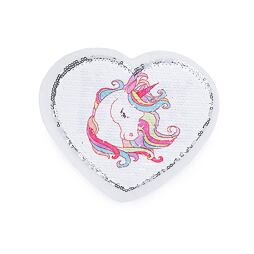 Aplikácia s meniacimi flitrami - jednorožec / happy days